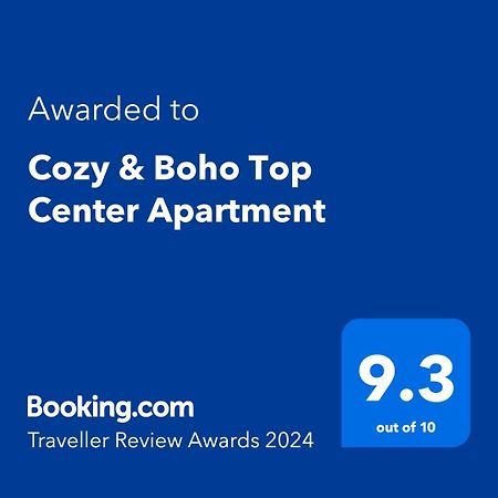 Cozy & Boho Top Center Apartment Sofia Bagian luar foto